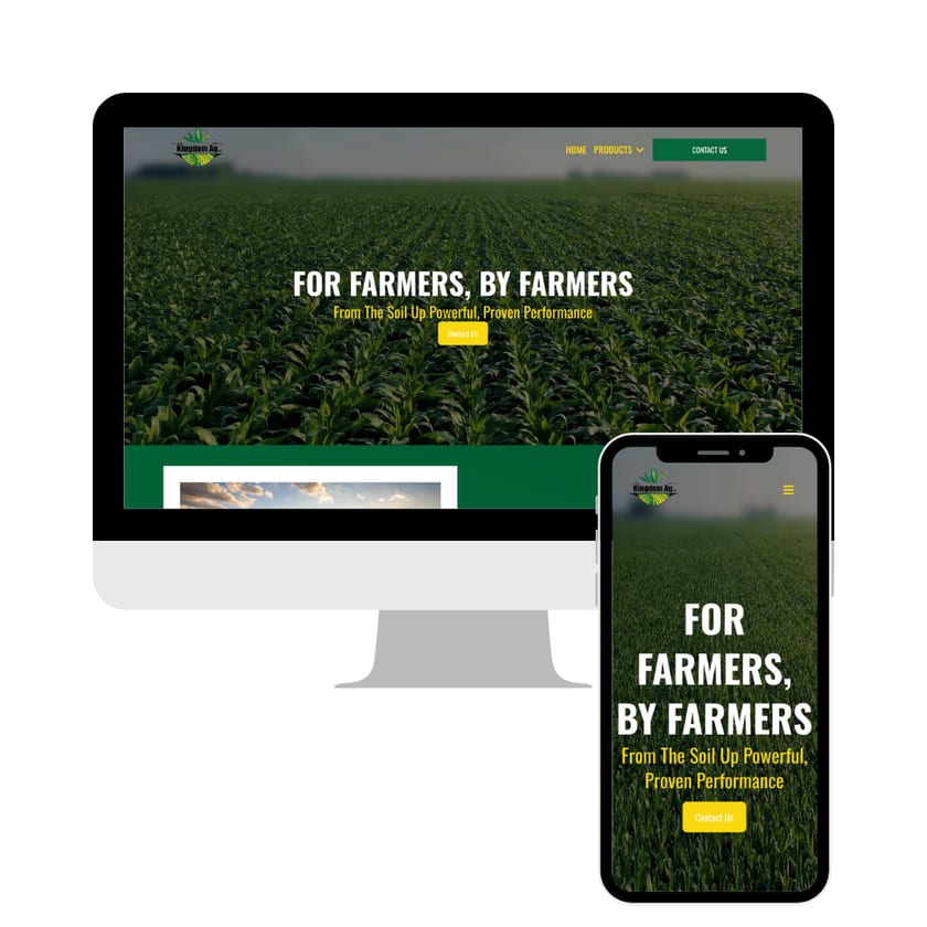 Agriculture business website