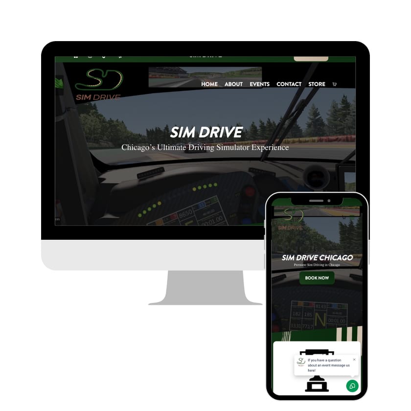 Sim racing website
