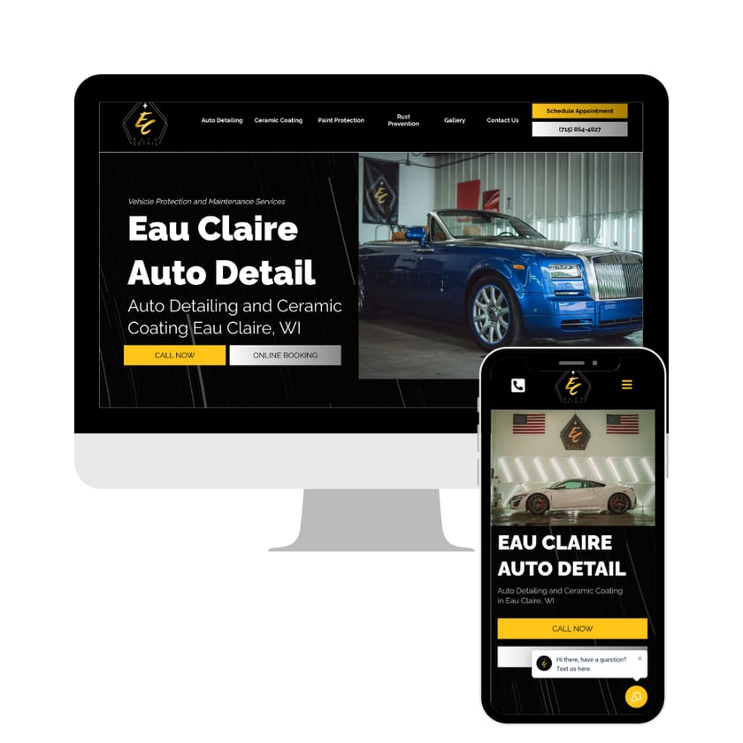 Auto detailing website